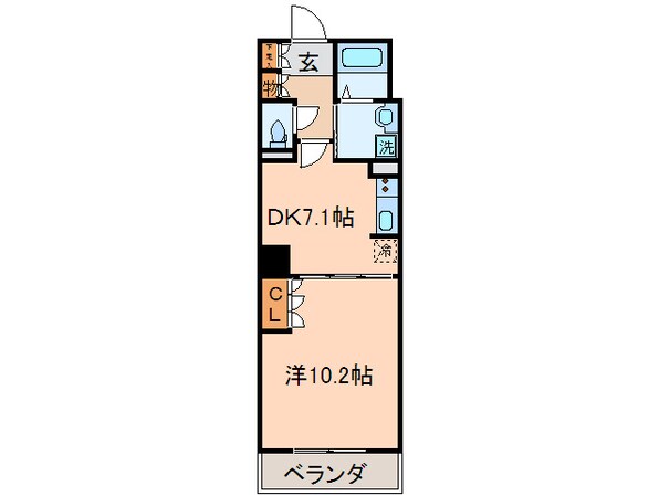 パークアクシス白壁の物件間取画像